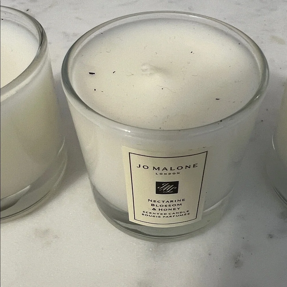 Jo Malone White Scented Glass Candle Trio